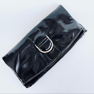 Black Patent Leather Clutch
